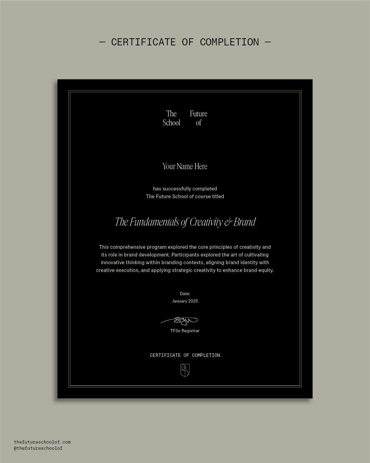 The Fundamentals of Creativity & Branding