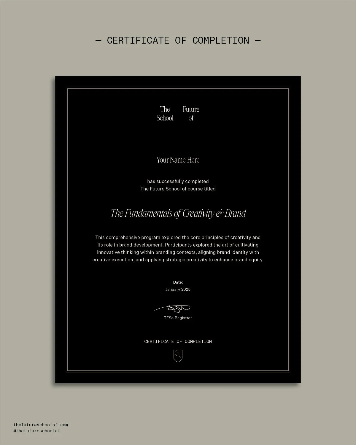 The Fundamentals of Creativity & Branding (v1.0)